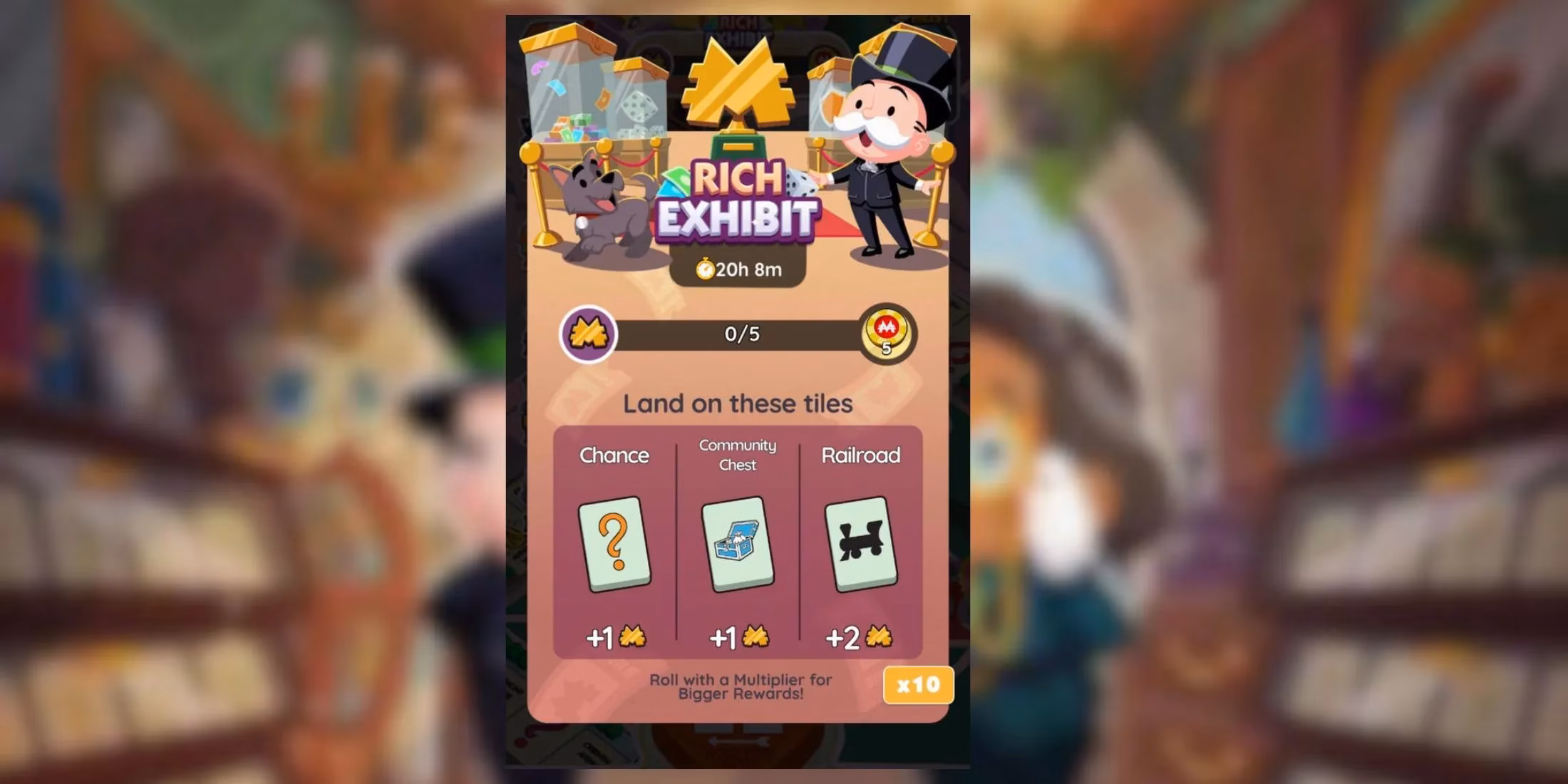 monopoly-go-s-rich-exhibit-event-returns-with-limited-time-rewards-and-strategy-guide-image-0